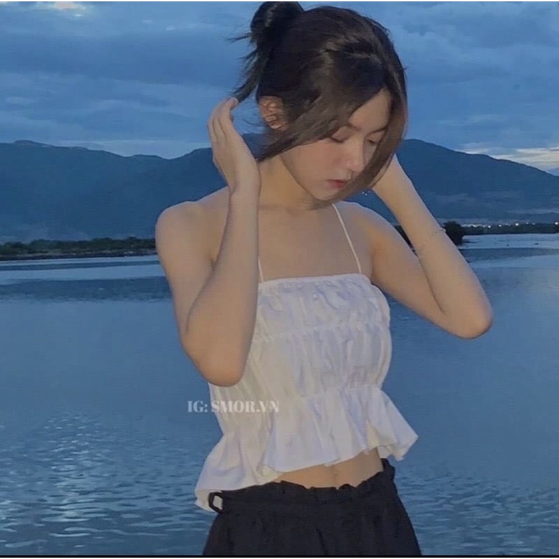 ÁO YẾM CỘT DÂY HỞ LƯNG CÔNG CHÚA