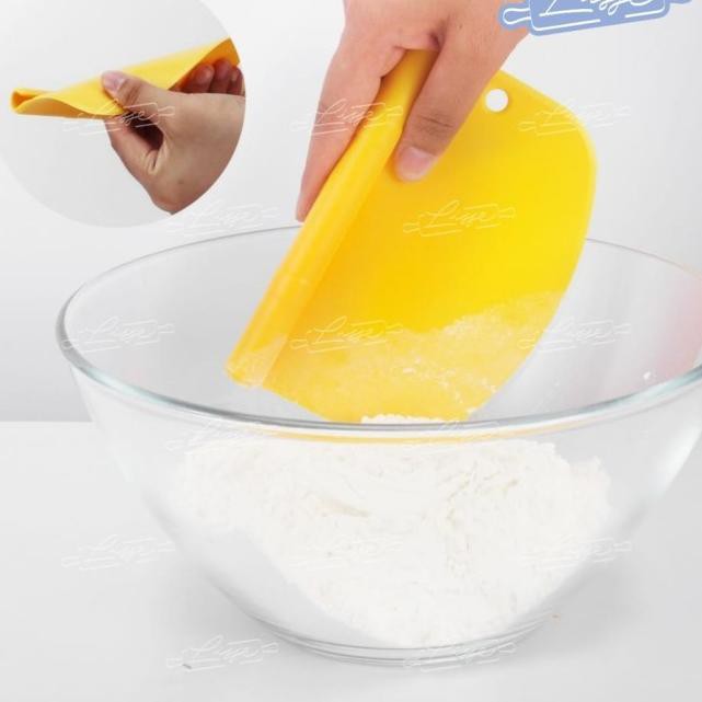 Dough Scrapper 2 Trong 1 Silicone Stainless Steel This Year Sale | BigBuy360 - bigbuy360.vn