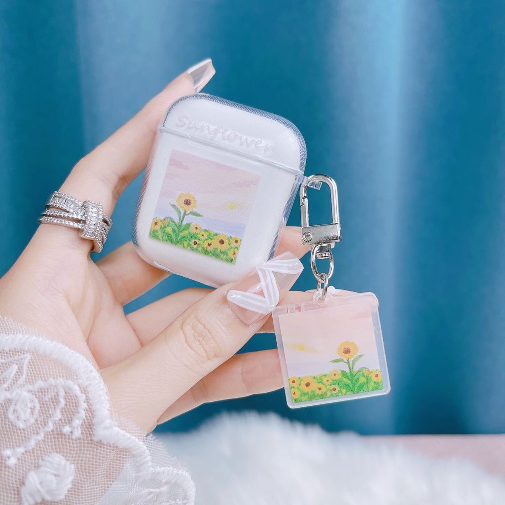 Vỏ Bảo Vệ Hộp Sạc Tai Nghe airPods 1 2 3 pro 2021 inPods i12 Bằng TPU Mềm Chống Sốc