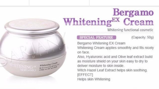 Kem dưỡng trắng Bergamo Whitening Ex Cream