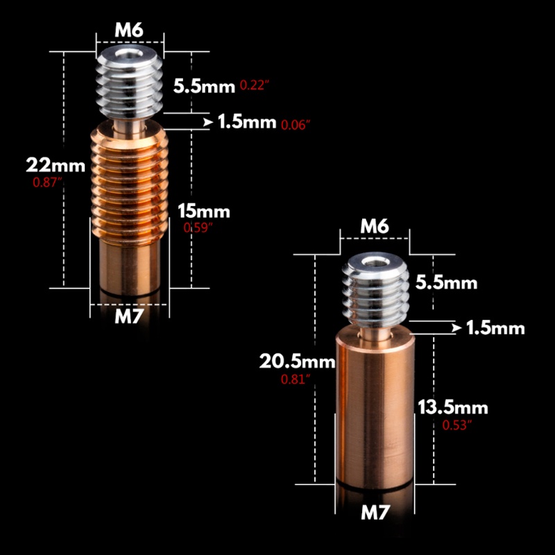 Khối Sưởi Ấm Bằng Hợp Kim Nhôm Dành Cho Vòi Phun Máy In 3D