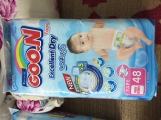 Tã dán Goon Slim NB48/ S44