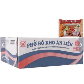 Thùng 30 gói phở bò kho vina bích chi 60g