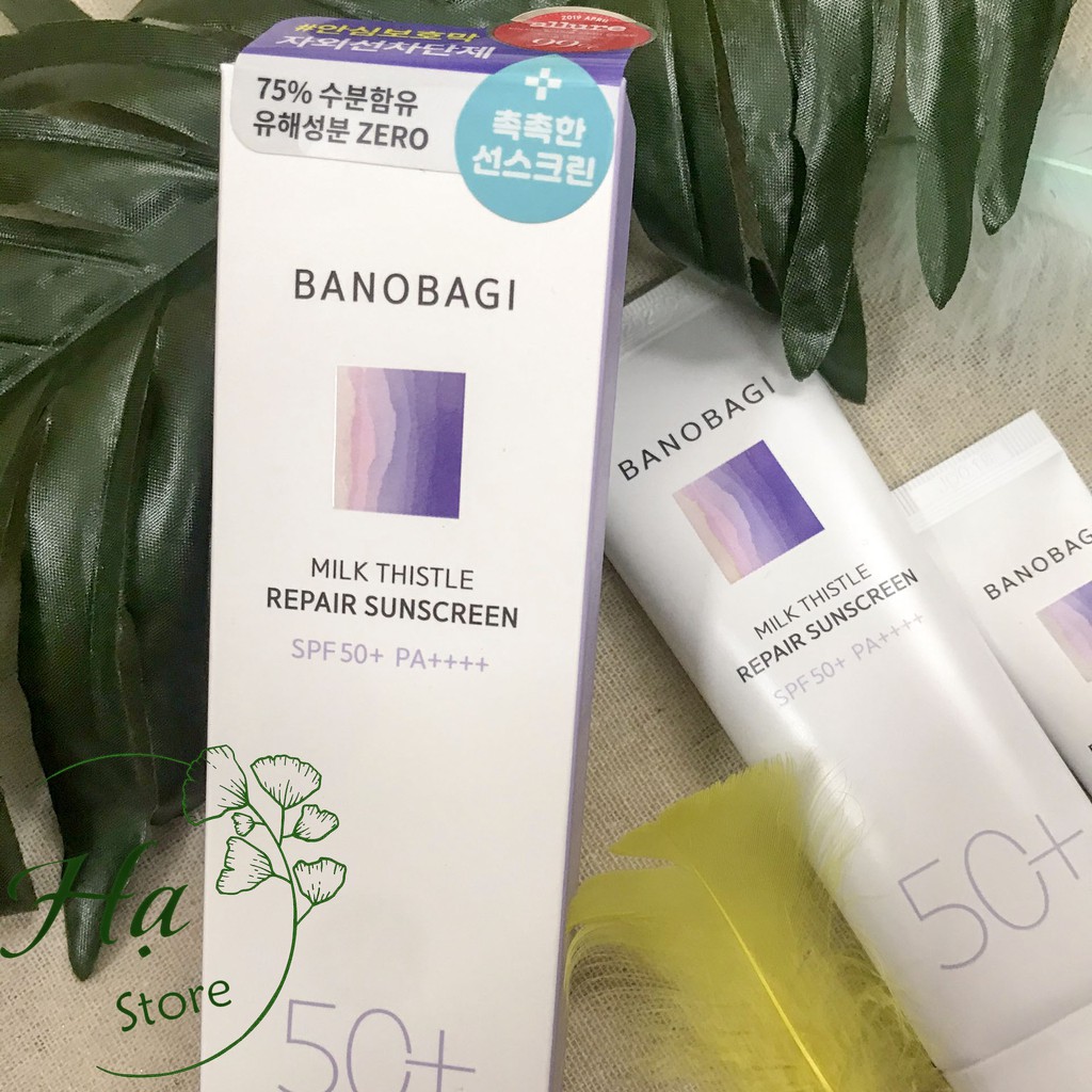 ✔️FREESHIP✔️ Kem chống nắng Banobagi - 50ml - Cấp ẩm và giữ cho da luôn mềm mại cực tốt