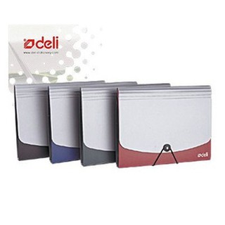 Combo 05 cặp tài liệu 12 ngăn Deli 5558