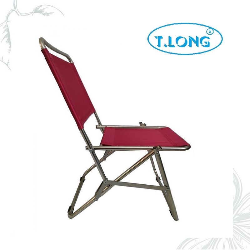 Ghế Xếp Inox Thanh Long loại Trung GXI-L01 I Kích Thước 44 x 42 x 66 cm I Bunny'S