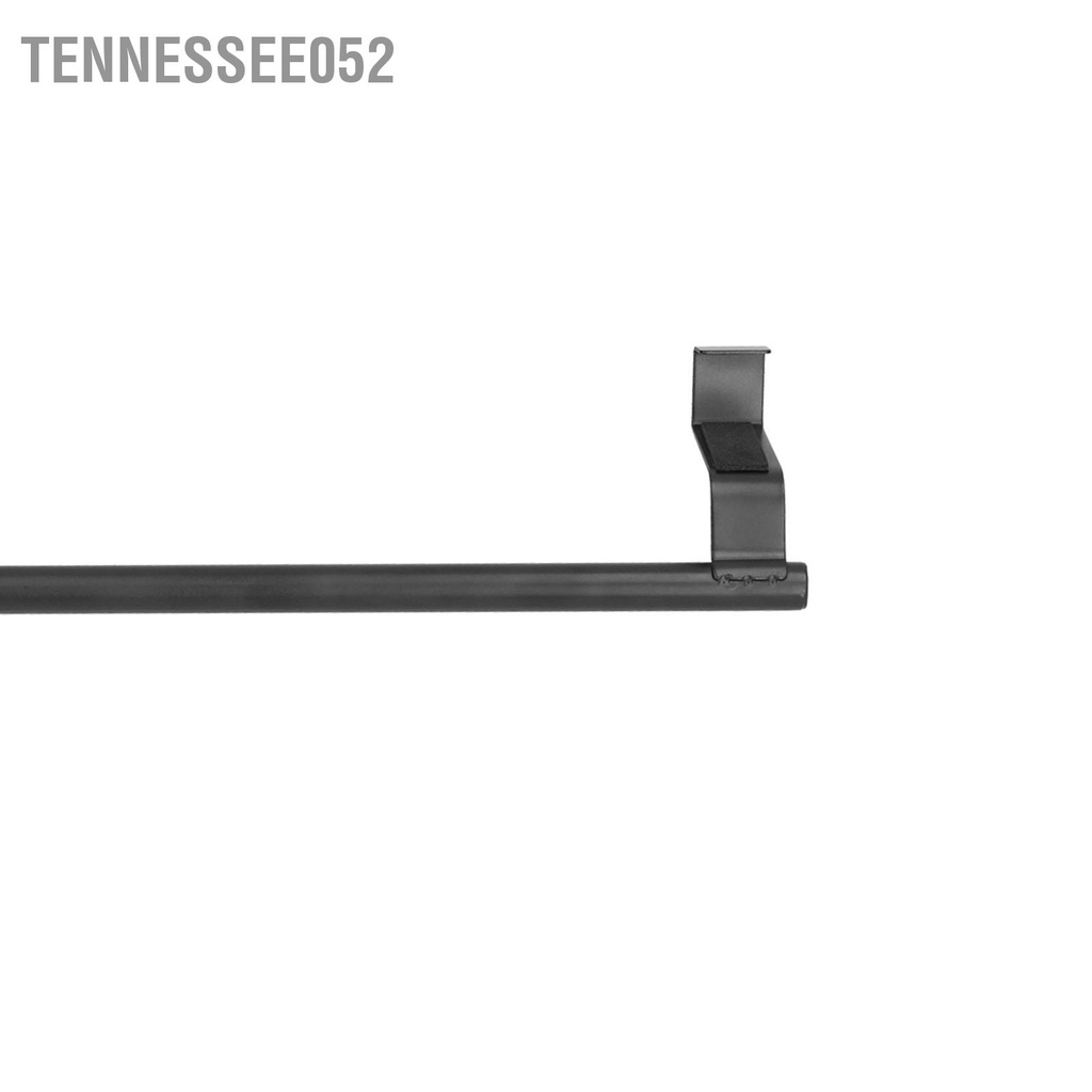 Set 2 Giá Treo Khăn Gắn Cửa Tủ Màu Đen Không Cần Khoan Lỗ Tiện Dụng Cho Gia Đình / Khách