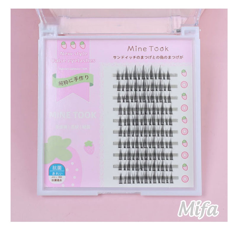 Mi giả Mine Took Vỏ Hồng Nắp Trong Chính Hãng Siêu Dễ Thương Hàng Nội Địa Trung