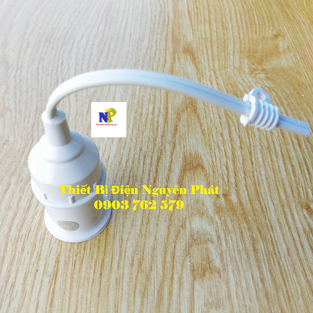 Đuôi Đèn Kín Nước Màu Xám E27  Cao Cấp