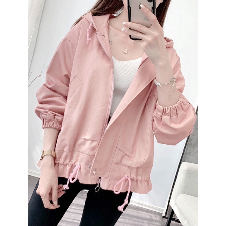 Áo khoác kaki kiểu nữ dây rút lai cực xinh , thiếu nữ teen cho các bạn trẻ THỜI TRANG KOKO MI