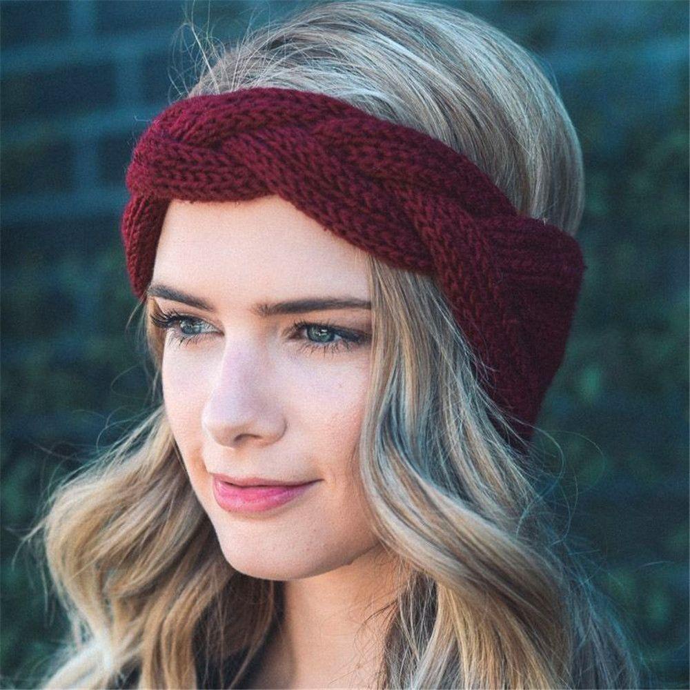 Băng Đô Len Giữ Ấm Tai Cho Nữ