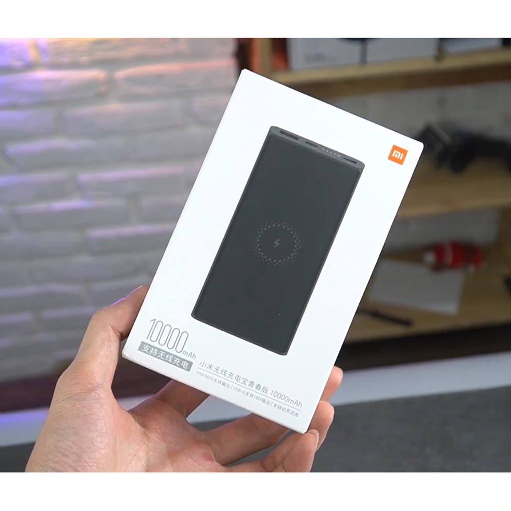 [Free ship] Sạc dự phòng KHÔNG DÂY mi Youth Edition 10000mAh - Bảo hành chính hãng 1 năm | BigBuy360 - bigbuy360.vn