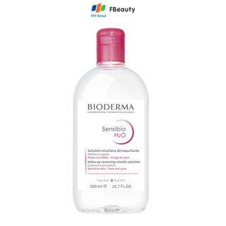 Nước tẩy trang dành cho da nhạy cảm Bioderma Sensibio H2O 500ml