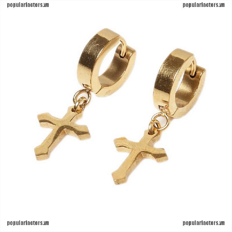 Bộ 2 Bông Tai Titan Thời Trang Độc Đáo 4 x