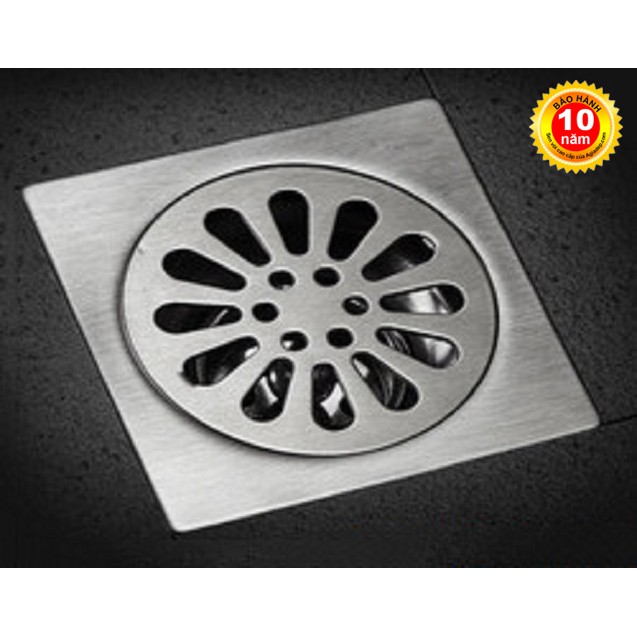 Thoát sàn inox thông thường (10x10cm) - Hàng Cơ bản