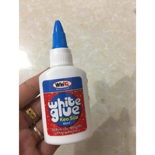Chai keo sữa whitegluue 40ml
