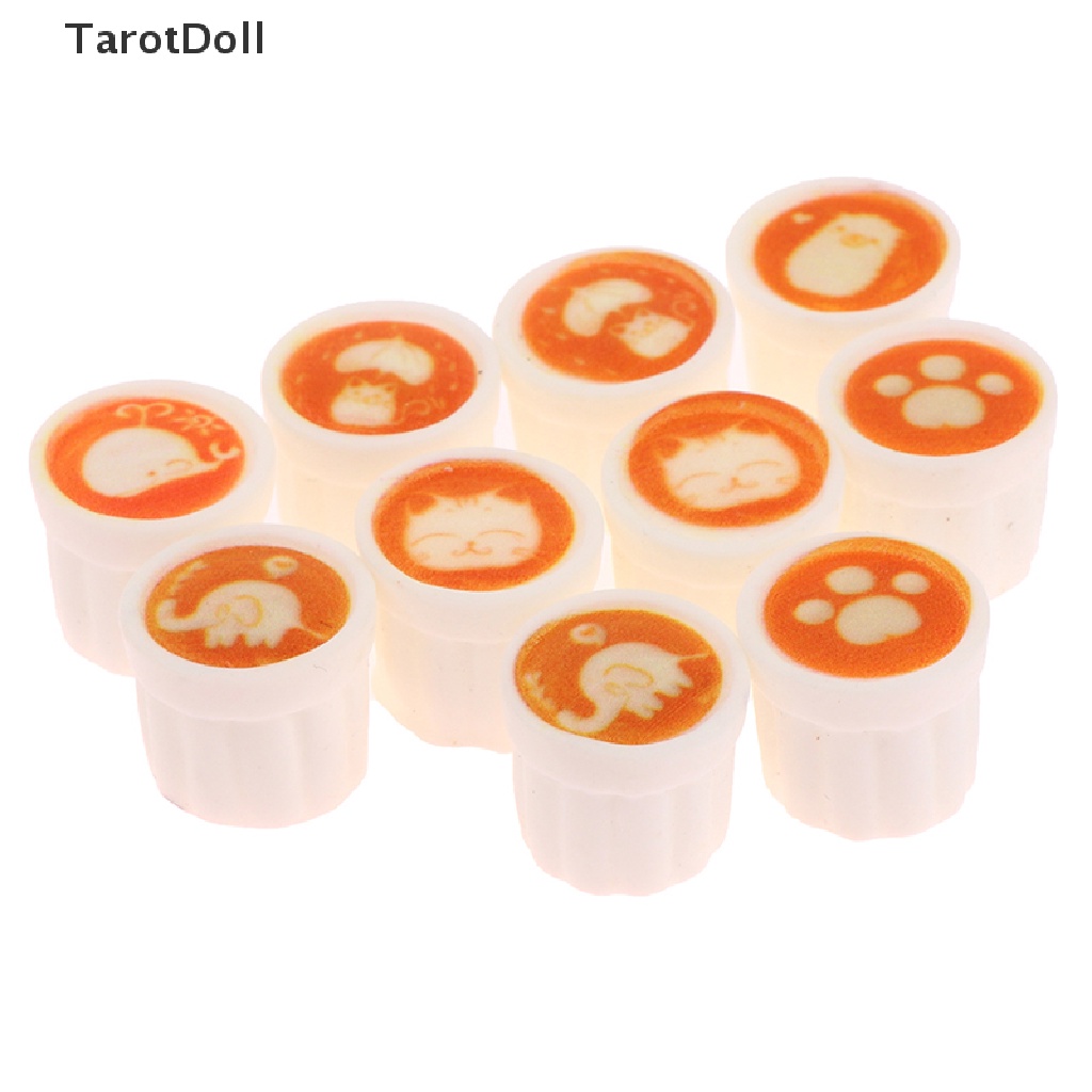 Set 10 Ly Nước Mini Tỉ Lệ 1: 12 Cho Nhà Búp Bê