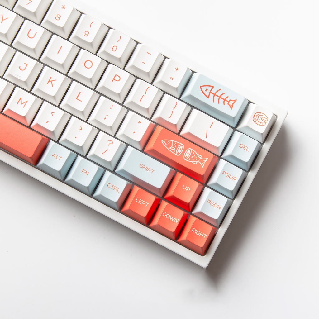 Nắp Phím Cơ PBT Nhuộm Màu 61 64 71 68 84 98 87 104 108 Cho Bàn Phím Cơ
