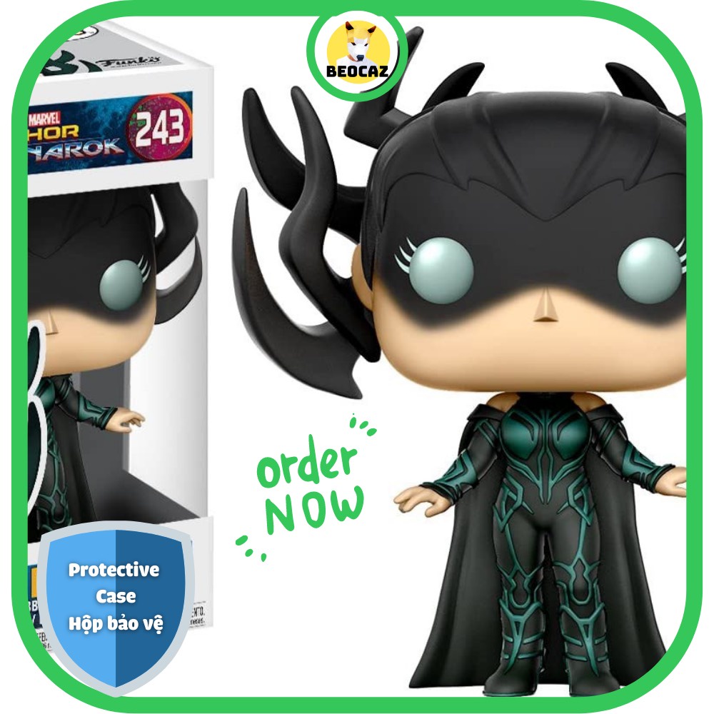 [Ship Hỏa Tốc] [Tặng Hộp Bảo Vệ] [Chính hãng] Mô hình Funko Pop Marvel thần Hela No.243 trong phim Thor - Marvel