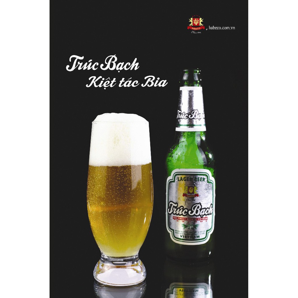 Bia chai trúc bạch  thùng 24 non x 330ml - cbig.vn hệ thống tạp hóa cbig.vn