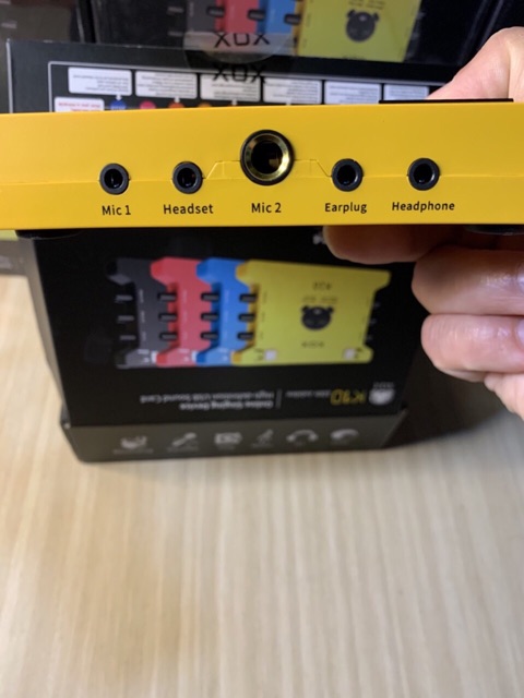 [free ship - giảm 30k đơn 1tr ]Combo sound card K10 bản đặc biệt 2020 + Mic isk at 100 cao cấp