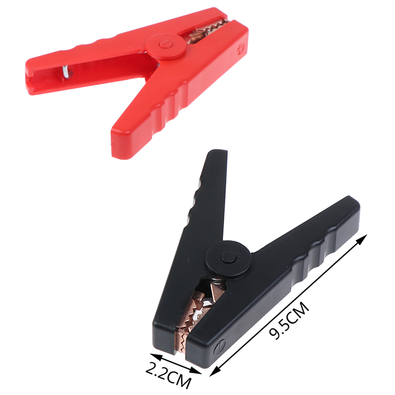CROCODILE Bộ 2 Kẹp Cá Sấu 100a Cho Xe Hơi