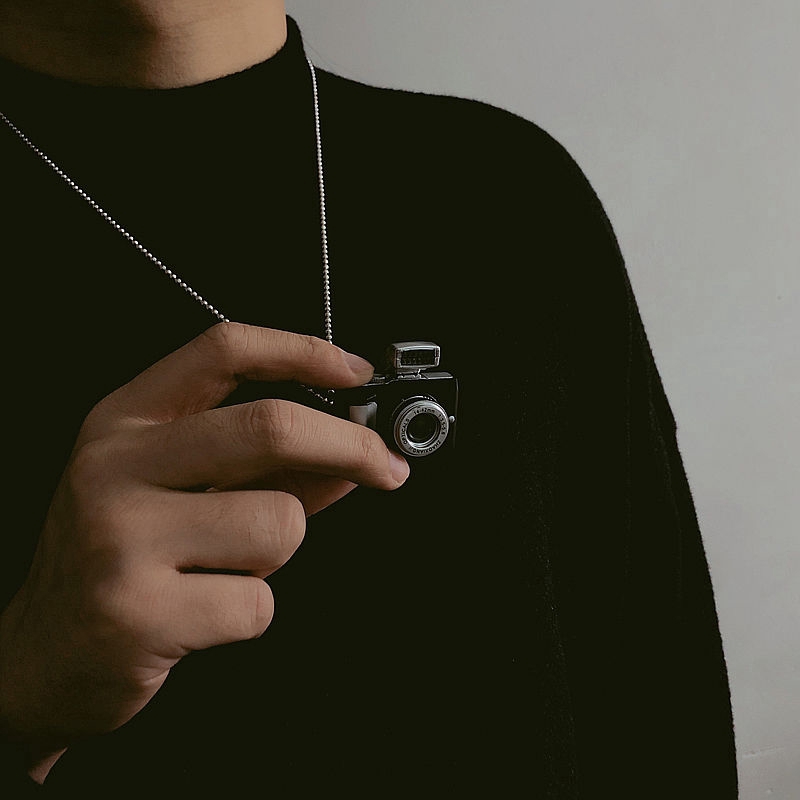 Dây Chuyền Mặt Hình Máy Ảnh Độc Đáo Phong Cách Hip-Hop Cá Tính