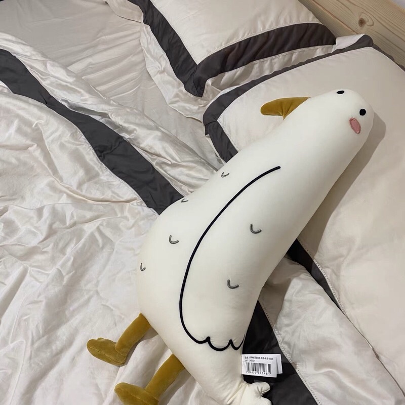 Gấu bông thú nhồi bông hình gấu và vịt chất nhung mềm