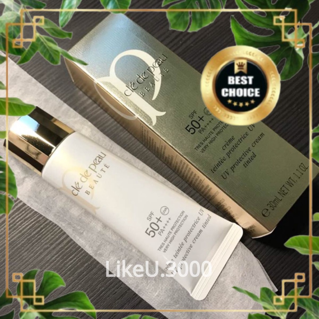 ✅  Kem chống nắng Cle de Peau Beauté UV protective cream tinted.