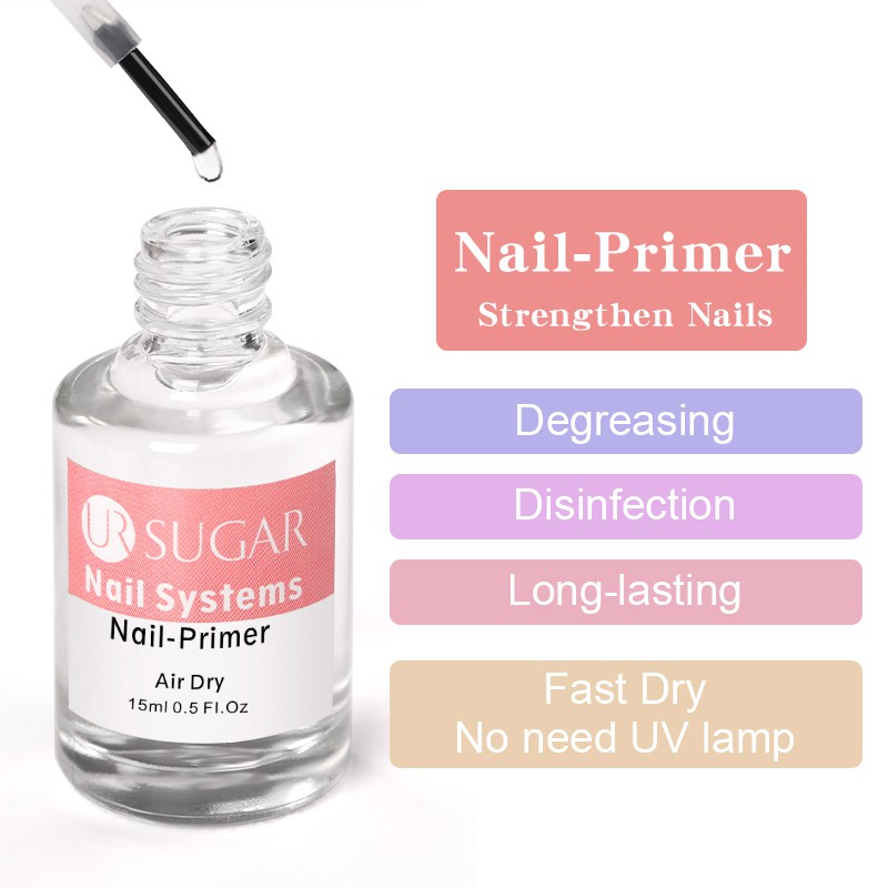 UR SUGAR Chai sơn lót chăm sóc móng tay tiện dụng 15ML