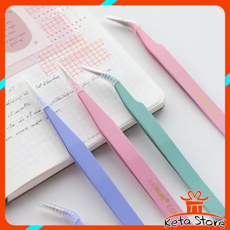 Nhíp gắp sticker tone màu macaron siêu đẹp