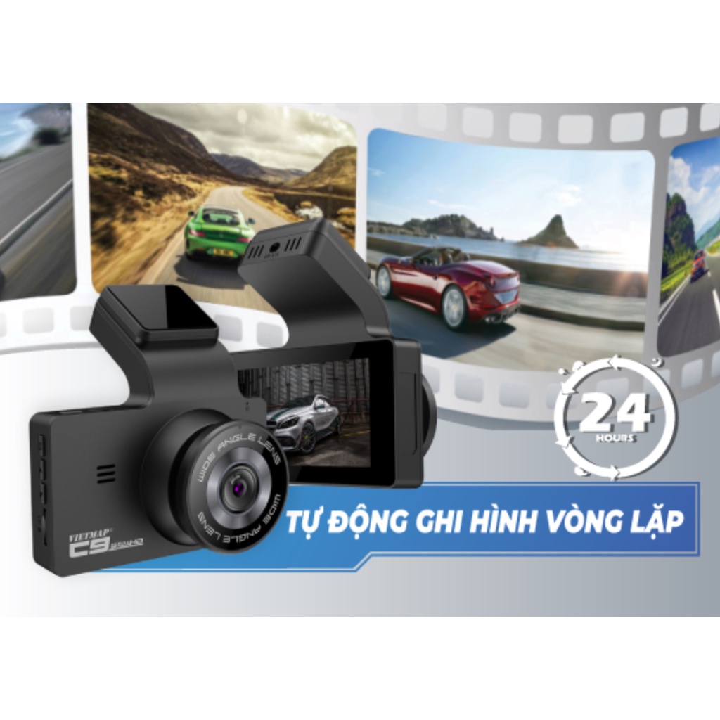 Camera hành trình Vietmap C9 + Thẻ nhớ 32GB