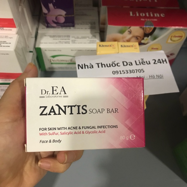 ZANTIS SOAP BAR 80g Xà bông y khoa