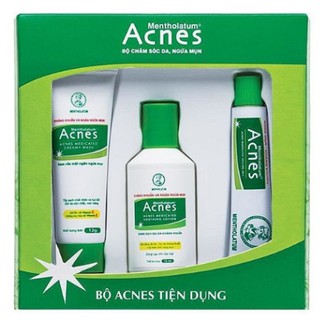 combo 2 Bộ Acnes Tiện Dụng 3s Hộp 3 Món 29ml