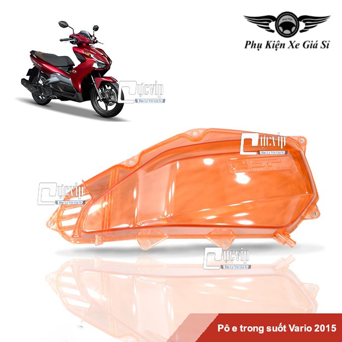 [Giá Hủy Diệt] - (1872) - Ốp Pô E Trog Suốt AB 2020 (2016 - 2020) + Vario 2015 - 2020 (125cc) + PCX 2014-2017 + Sh Mode