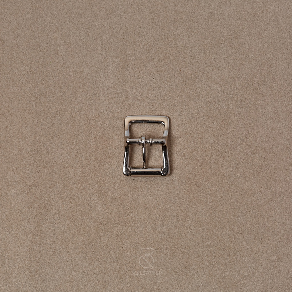 Mặt dây lưng Nam Nữ màu Bạc, mã MDL107, size 19mm, chất liệu đồng thau, mặt thắt lưng nam