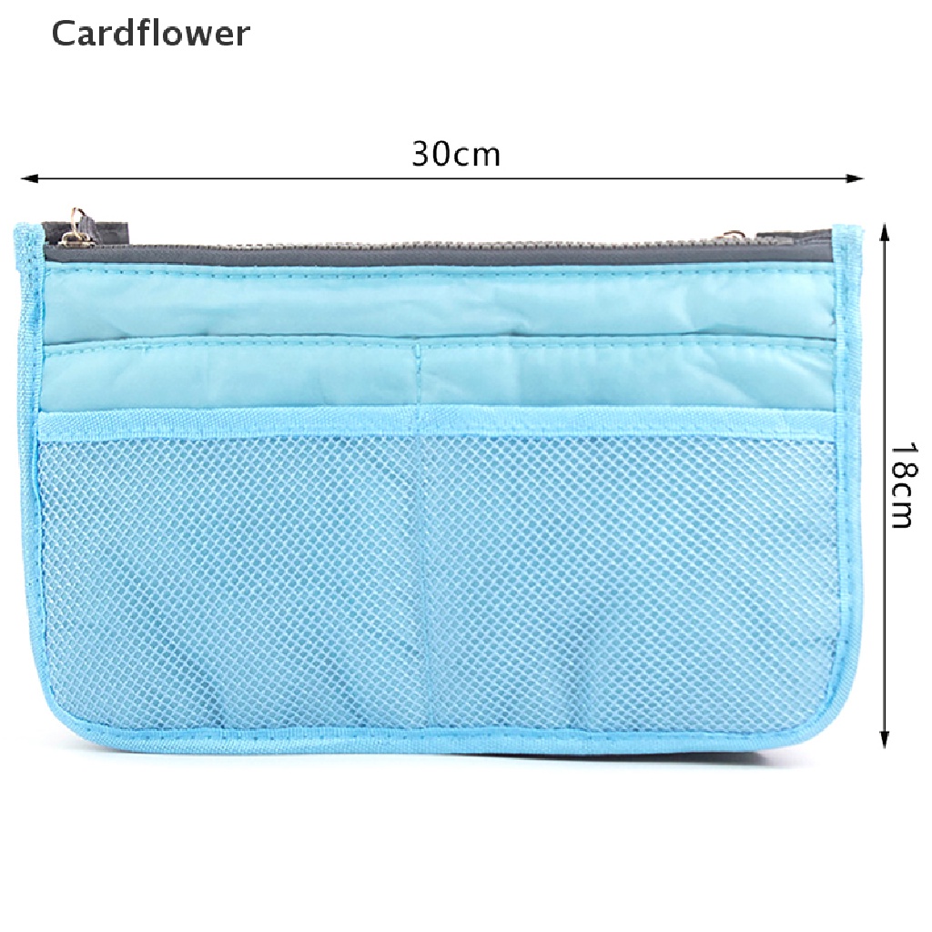 &lt; Cardflower &gt; Túi Xách Đựng Đồ Trang Điểm Nylon Cỡ Lớn Cho Nữ Giá Rẻ Đang Bán Chạy