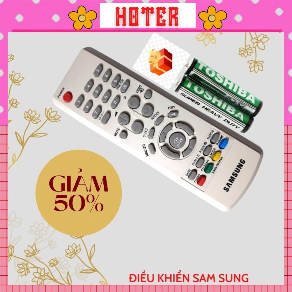 Remote điều khiển HOTER. Remote điều khiển tivi SAM SUNG 24 -> 49 inch. Bảo hành 12 tháng