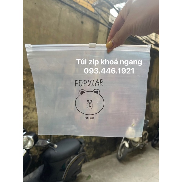túi zip có khoá giá xưởng