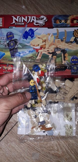 Lắp ráp Legoninja rồng 8019 có 142 chi tiết