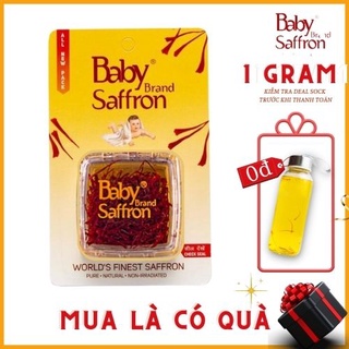 SAFFRON Nhụy Hoa Nghệ Tây Baby Saffron 1Gram [Date 10/2023]