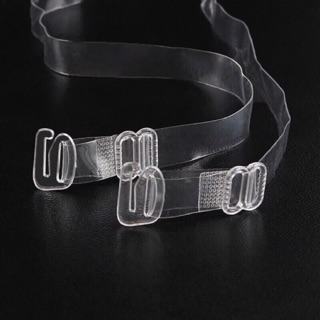 Dây áo ngực trong suốt dây cước dẹt để mặc áo váy hở vai