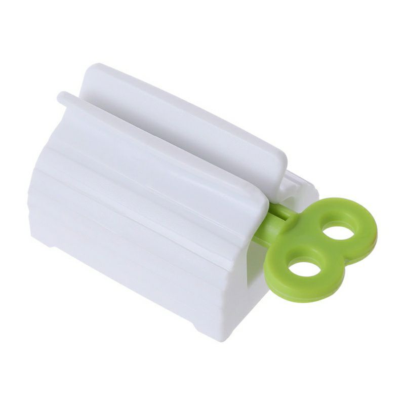 Dụng cụ bóp ống kem đánh răng/sữa rửa mặt dạng vặn đa chức năng kèm đế đỡ đứng cho phòng tắm tiện dụng