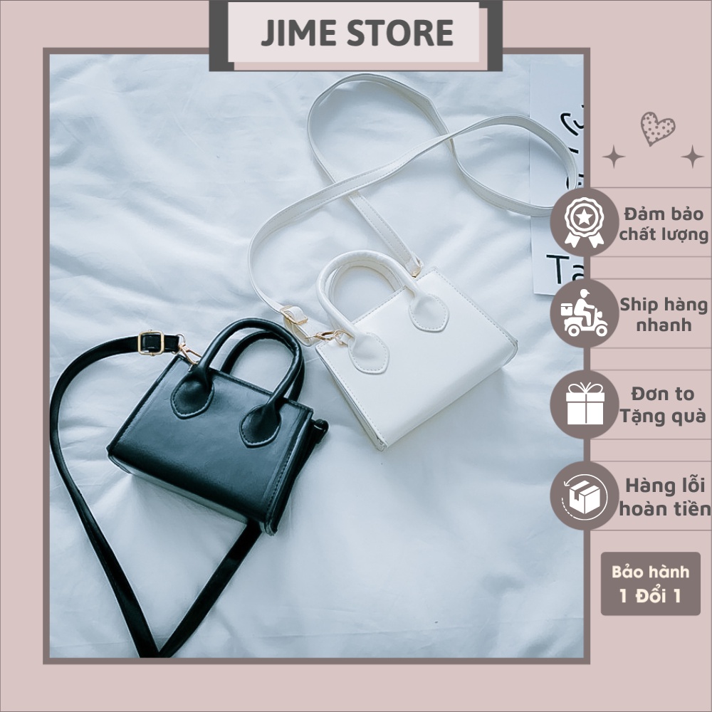 Túi Xách Nữ, Túi Mini Đeo Chéo Dây Dài 2 Quai Nhẹ Nhàng Thanh Lịch JIME STORE T15