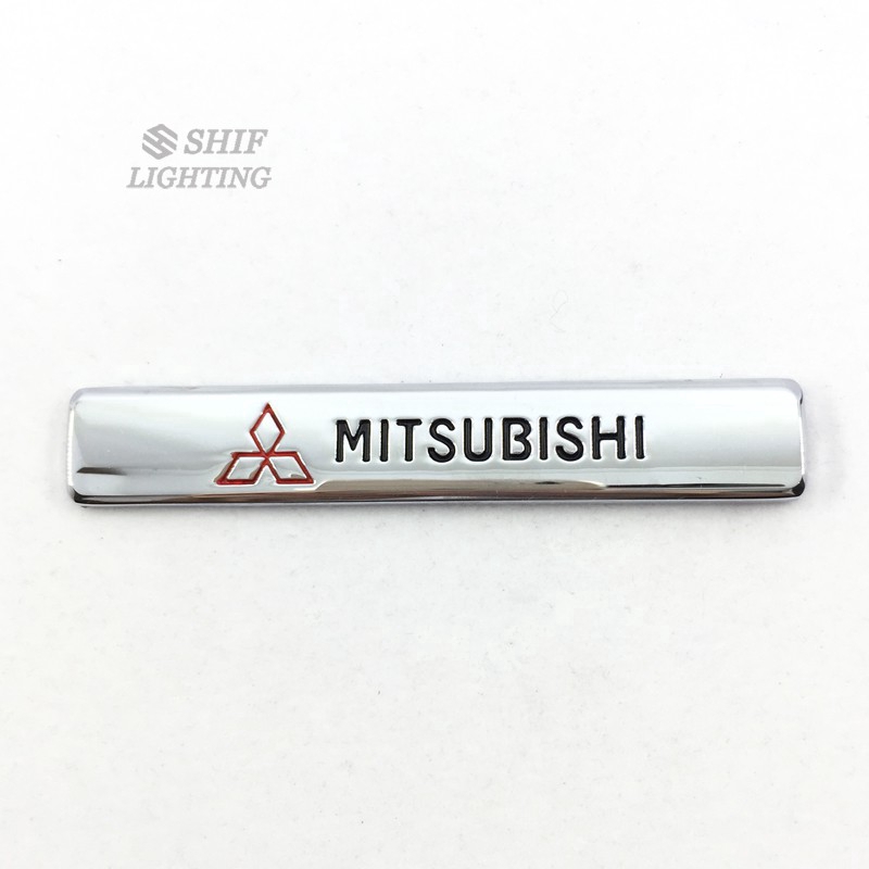 Logo Mitsubishi Dán Trang Trí Thân Sau Xe Ô Tô