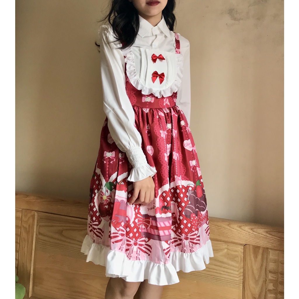 Váy Lolita  Chiều Trà Nhật Bản dễ thương