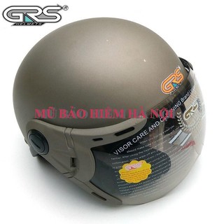 Mũ bảo hiểm grs A33 ghi nhám(chính hãng)