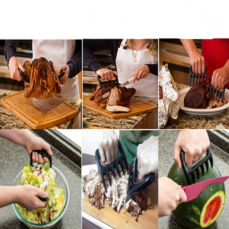 Nĩa xé thịt ANAEAT để nấu ăn BBQ thiết kế hình bàn tay gấu