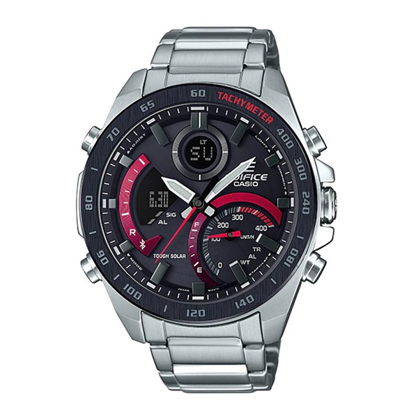 Đồng hồ nam Casio Edifice ECB-900DB-1ADR CHÍNH HÃNG - Bluetooth | Năng lượng mặt trời | ECB-900DB-1A