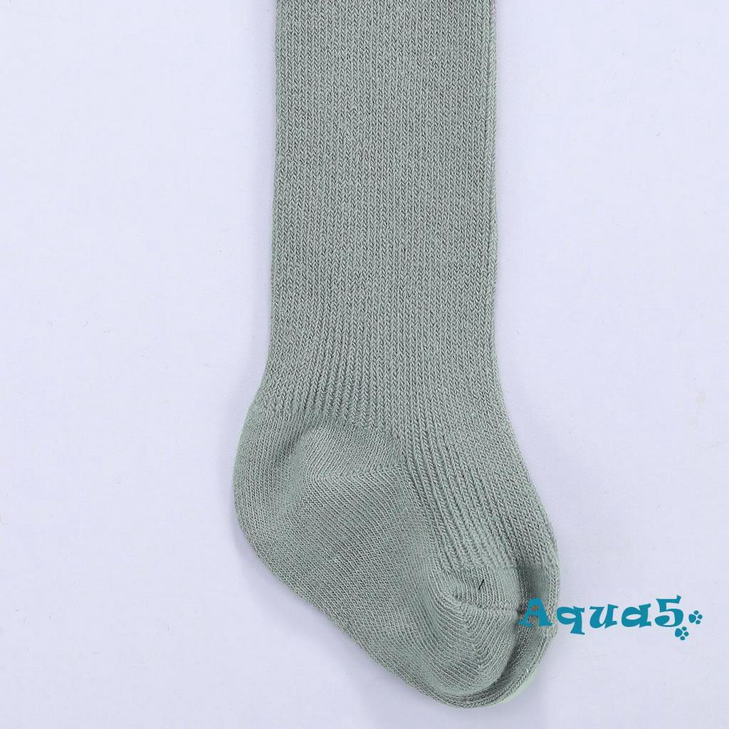 Quần Tất Lưng Cao Màu Trơn Cho Bé